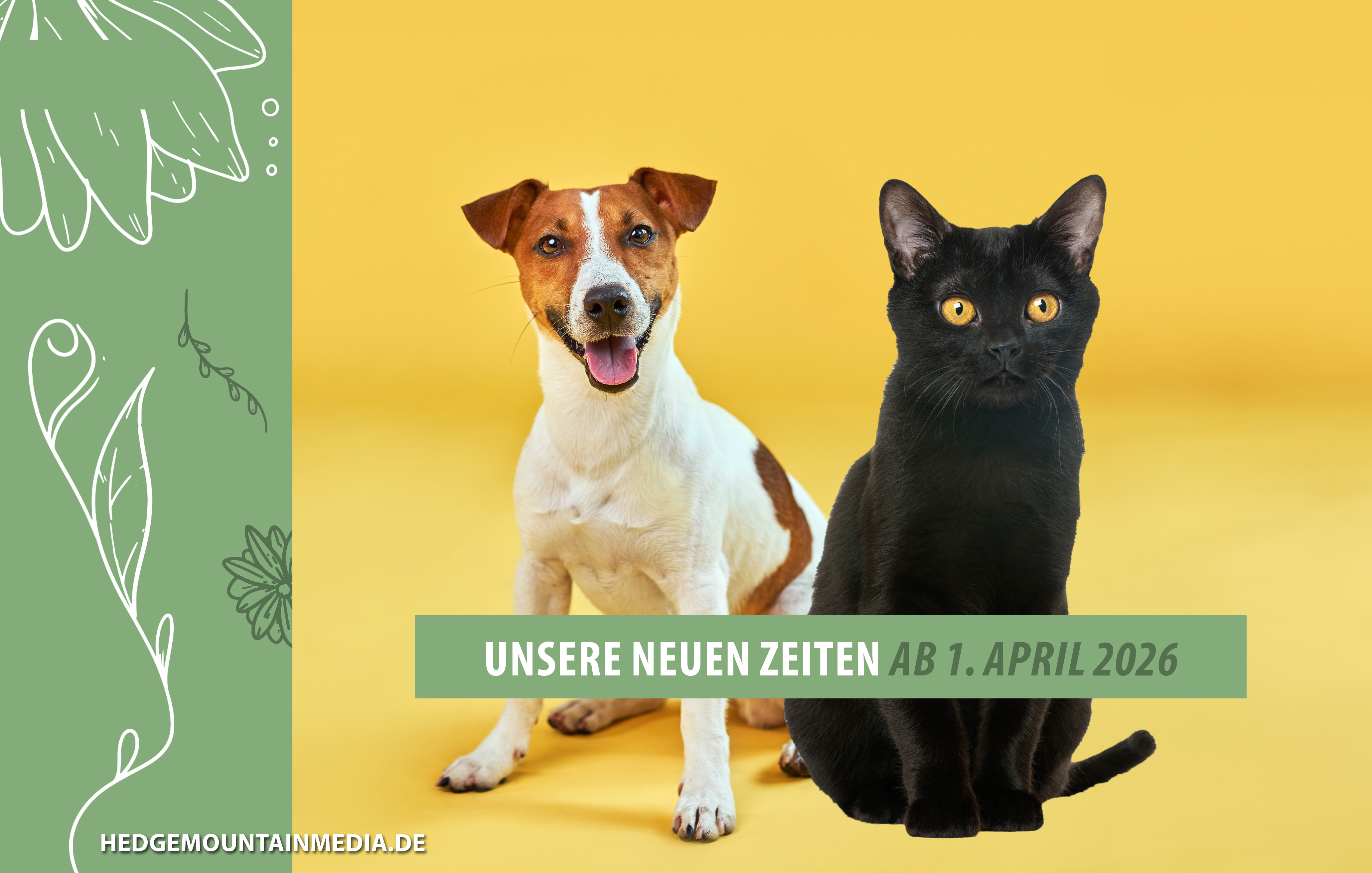 Neue Servicezeiten ab April 2026