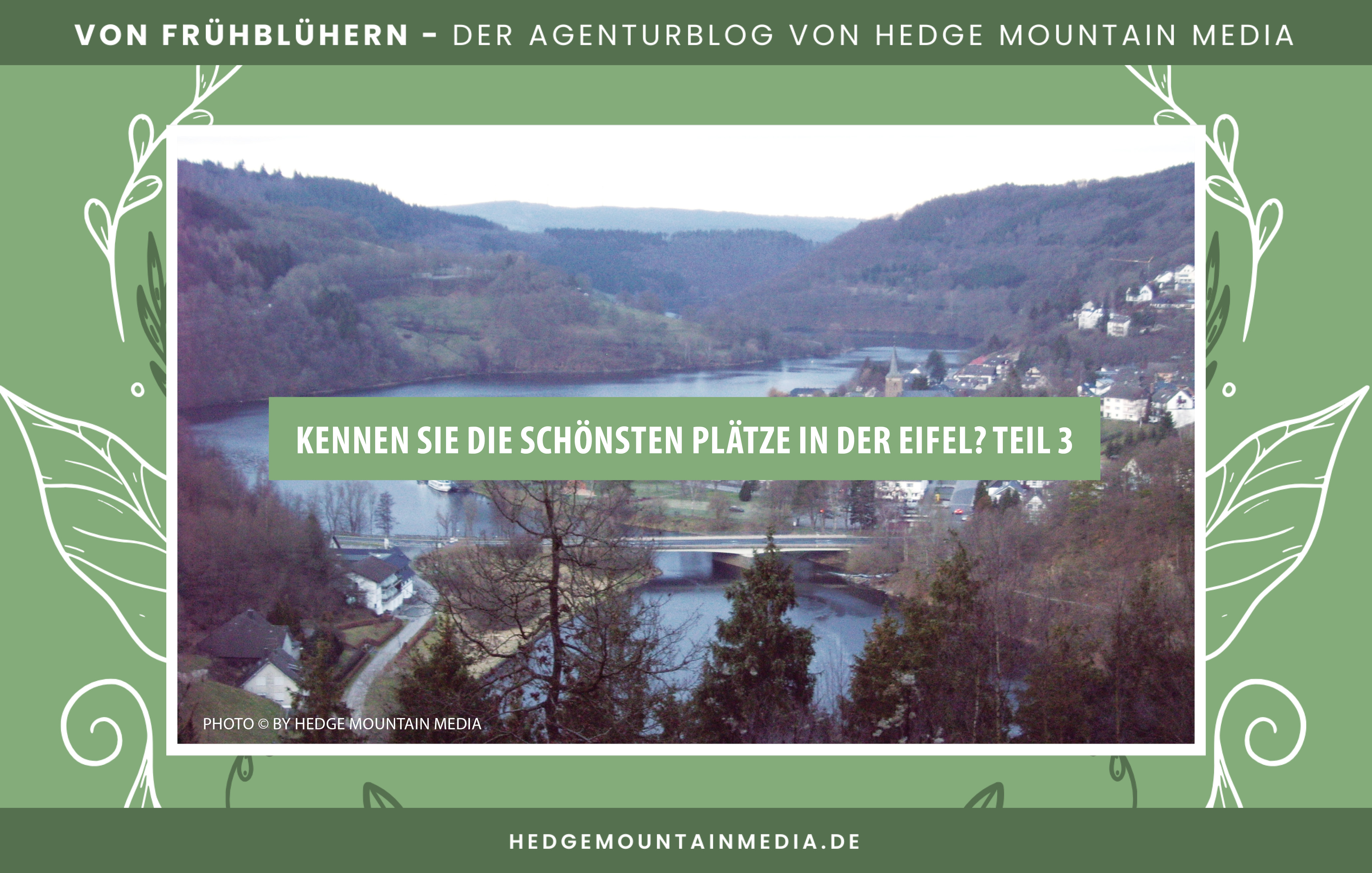 Die schönsten Plätze der Eifel Teil 3